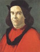 Portrait of Lorenzo de'Lorenzi Botticelli